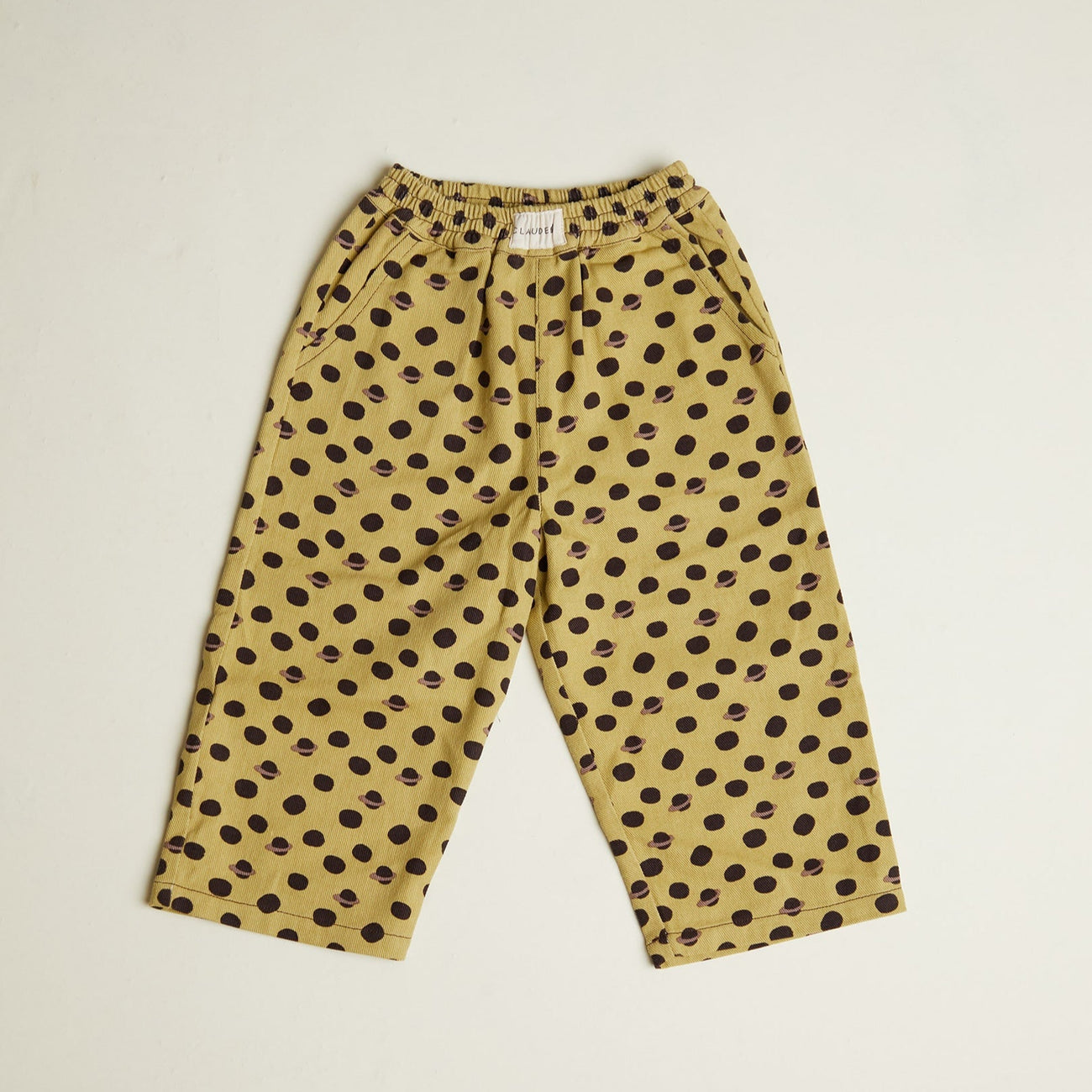 Lowe Honey Polkadot Saturn Print Trouser